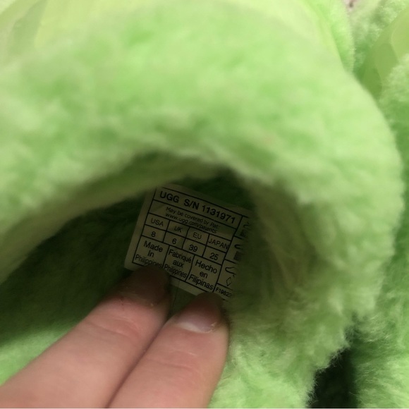 Ugg Plush Platform Slides Slippers - Picture 3 of 8